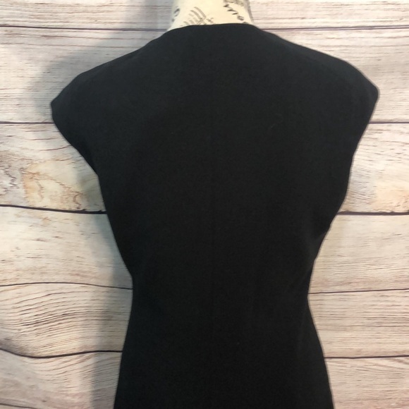 Ted Baker London Reikod Dress Front Zipper Textured Size 2 Black - Picture 7 of 12